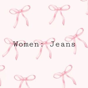Women: Jeans